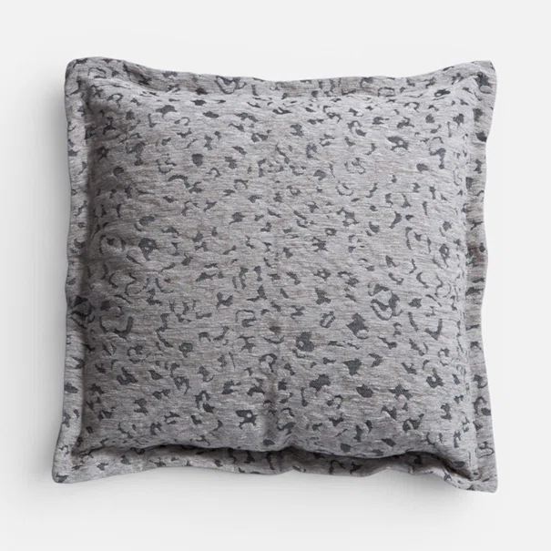 Διακοσμητικό Μαξιλάρι (50x50) Nef-Nef Homeware Leopard Grey