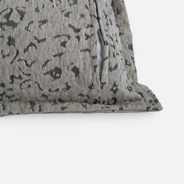 Διακοσμητικό Μαξιλάρι (50x50) Nef-Nef Homeware Leopard Grey