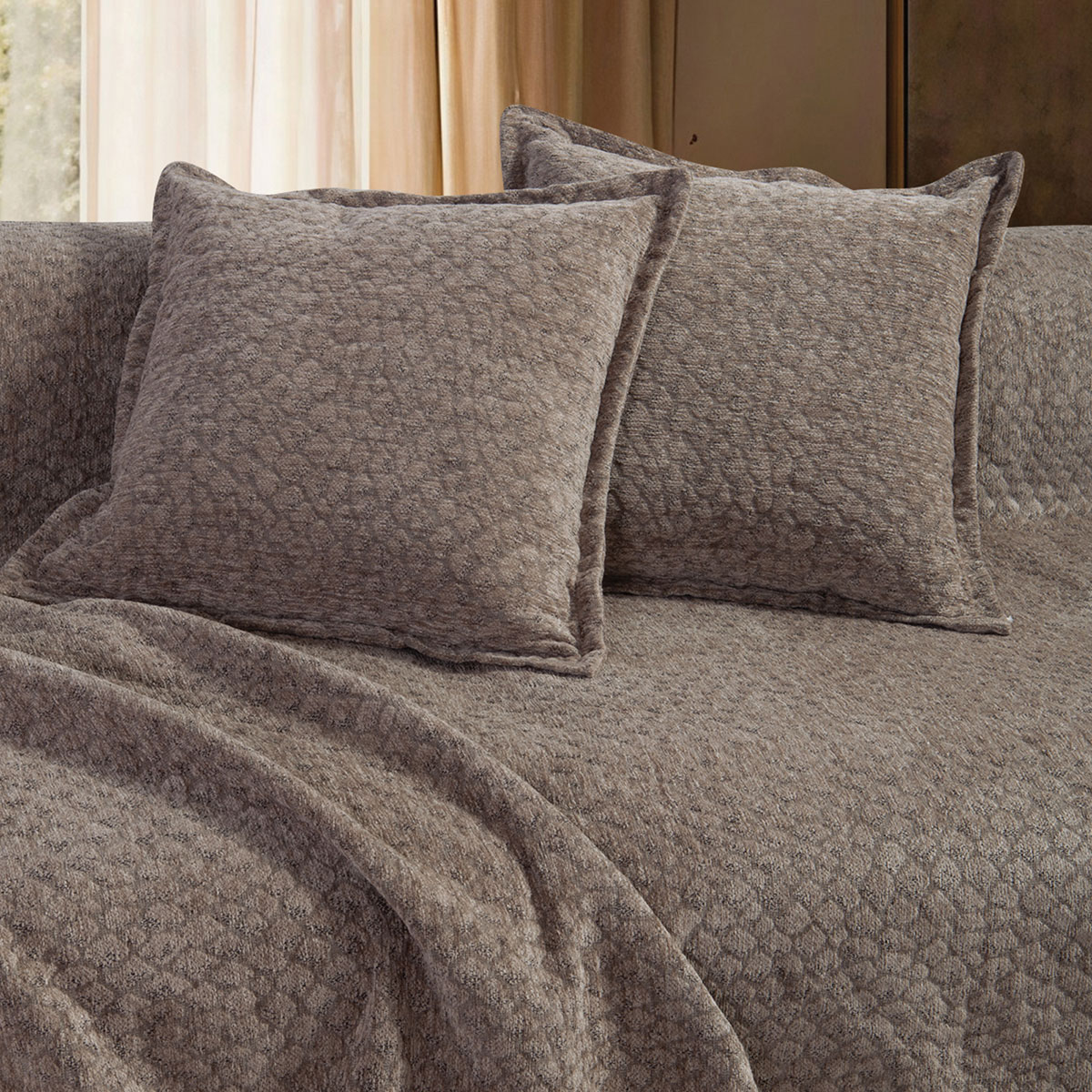 Διακοσμητικό Μαξιλάρι (50x50) Nef-Nef Homeware Decore Beige
