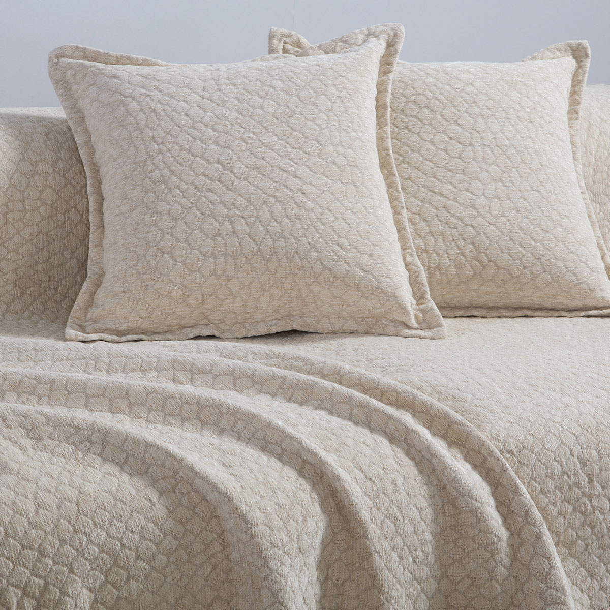 Διακοσμητικό Μαξιλάρι (50x50) Nef-Nef Homeware Decore Ecru