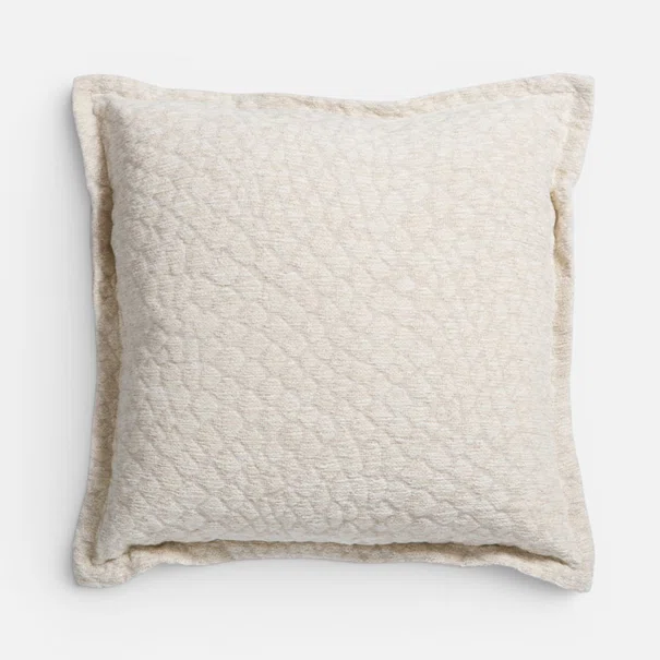 Διακοσμητικό Μαξιλάρι (50x50) Nef-Nef Homeware Decore Ecru