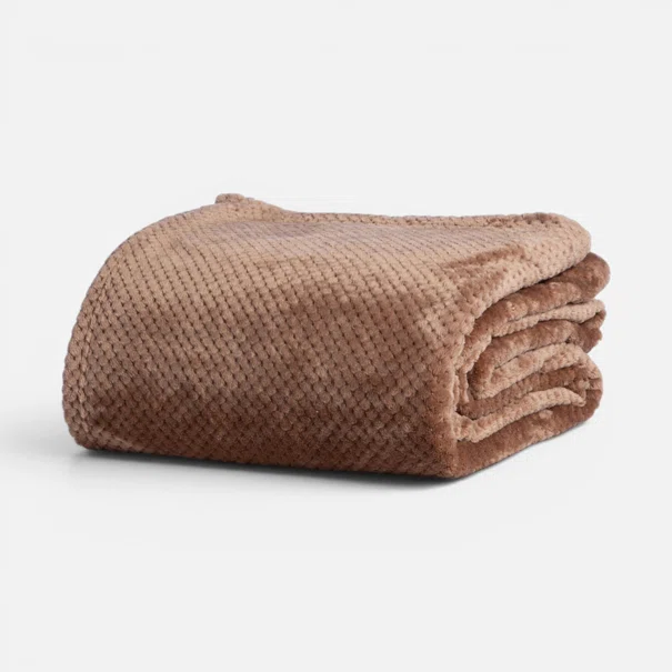 Διακοσμητικό Ριχτάρι Fleece/Κουβέρτα Καναπέ (130x180) Nef-Nef Homeware Edinber Beige