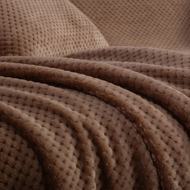Ριχτάρι Καναπέ Διθέσιου Fleece (180x250) Nef-Nef Homeware Edinber Beige