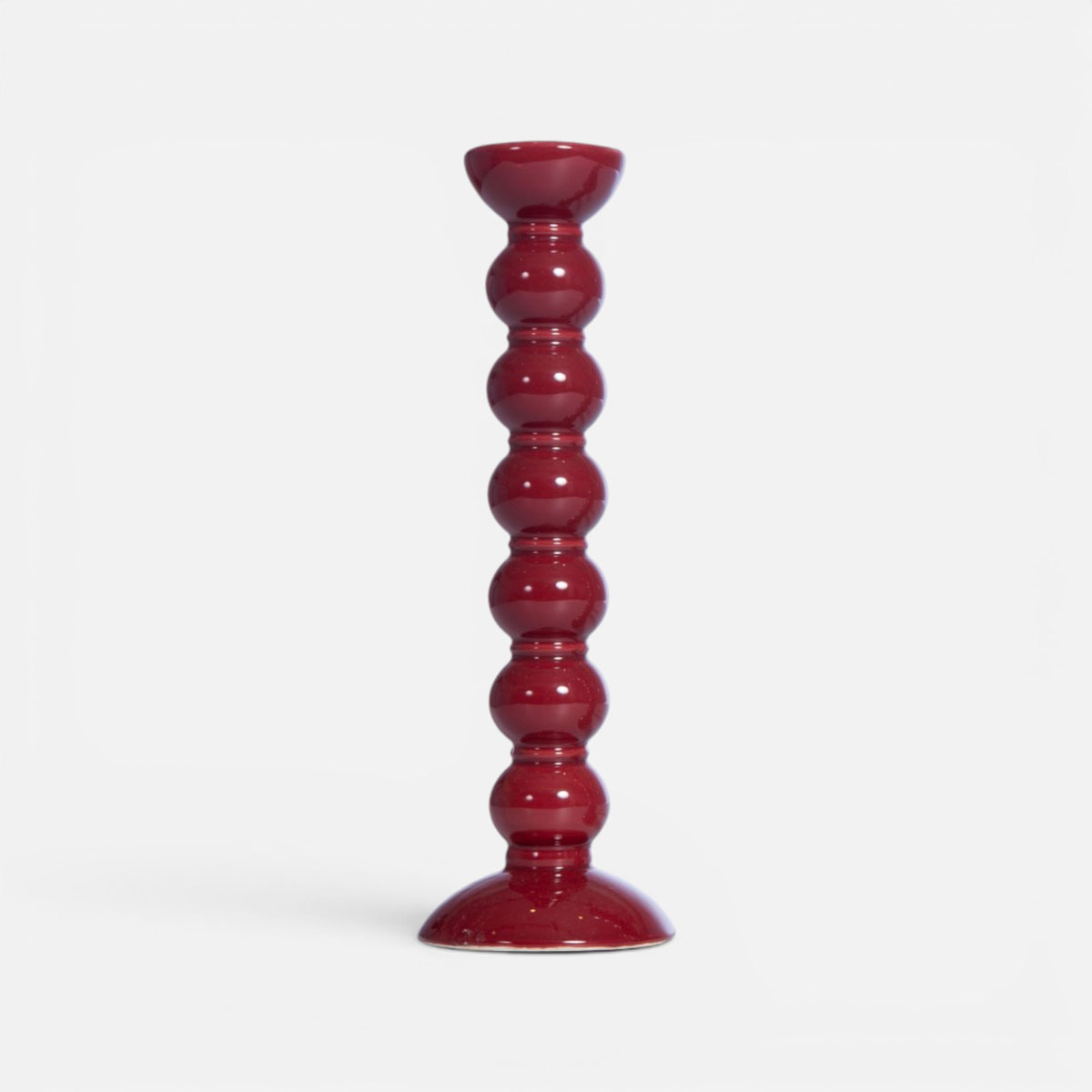 Κηροπήγιο (Φ8.5x27) Nef-Nef Homeware Nast Bordo