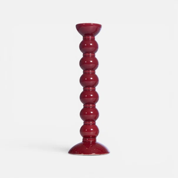 Κηροπήγιο (Φ8.5x27) Nef-Nef Homeware Nast Bordo
