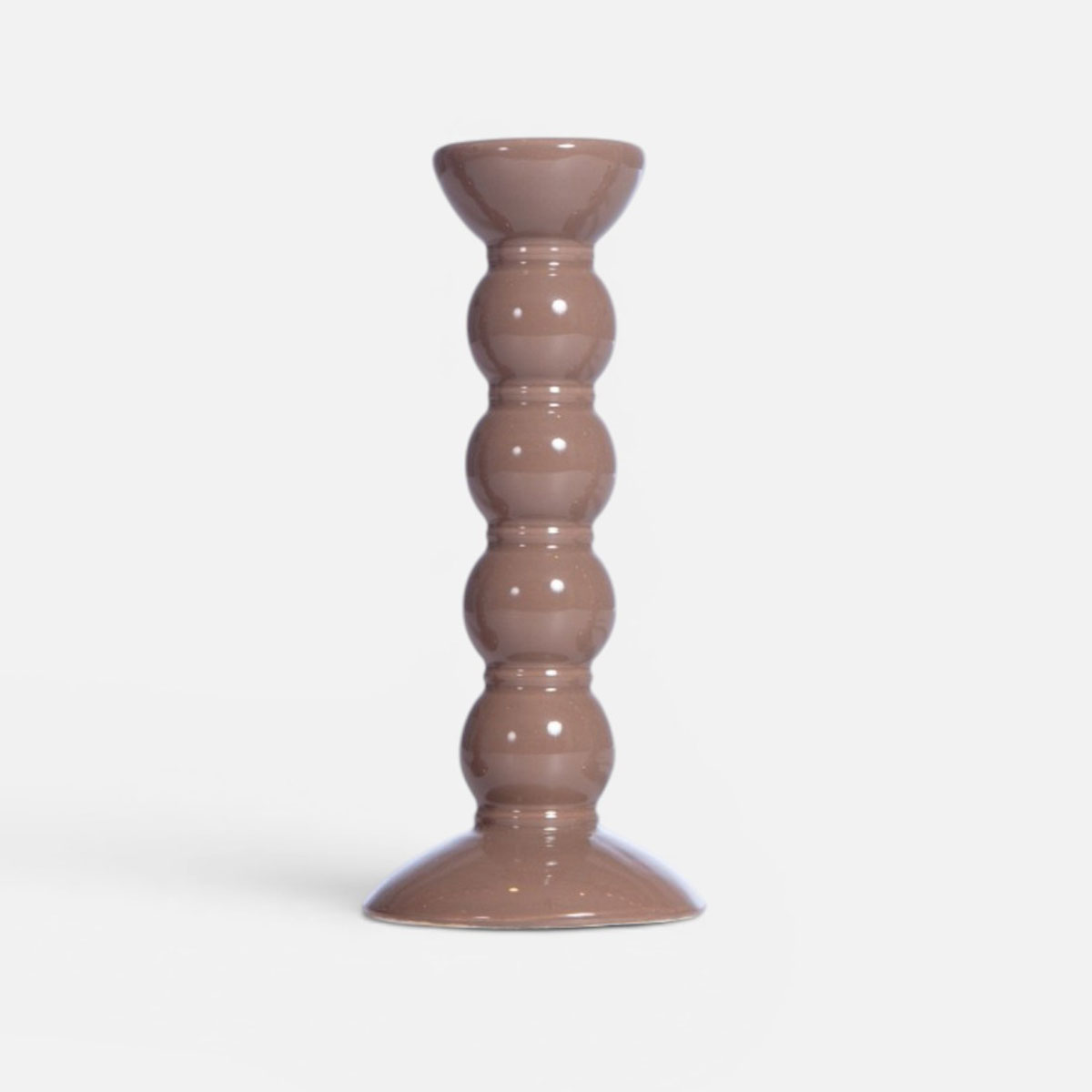 Κηροπήγιο (Φ8.5x19.5) Nef-Nef Homeware Soil Brown