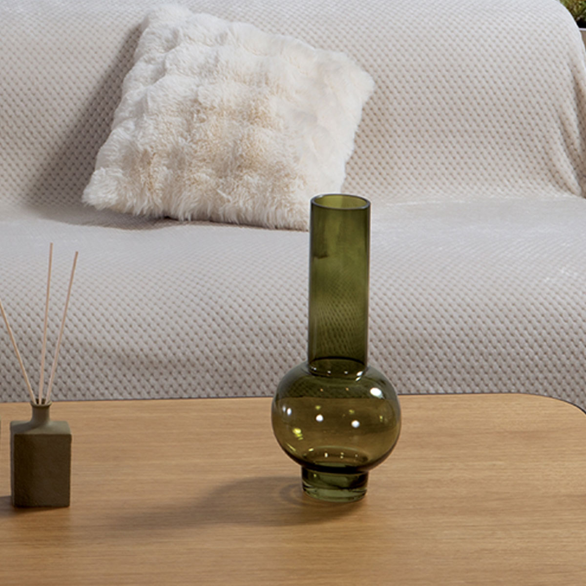 Διακοσμητικό Βάζο (Φ18x30) Nef-Nef Homeware Veggera Green