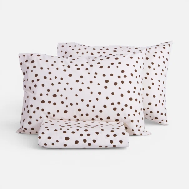Σεντόνια Υπέρδιπλα (Σετ) Nef-Nef Homeware Trust Ecru