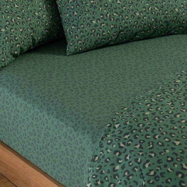 Σεντόνια Διπλά (Σετ) Nef-Nef Homeware Wild Green