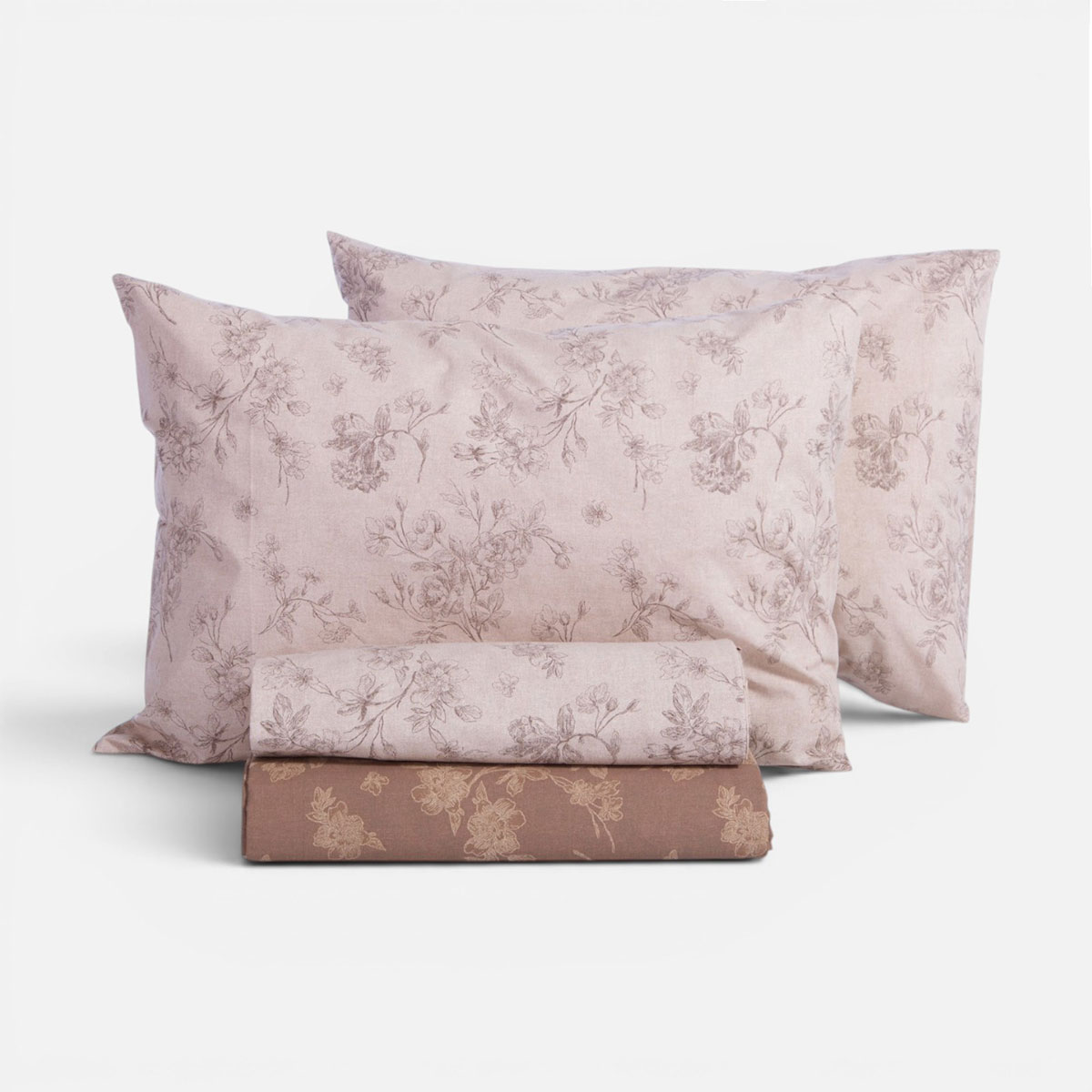 Σεντόνια Διπλά (Σετ) Nef-Nef Homeware Dream Ecru