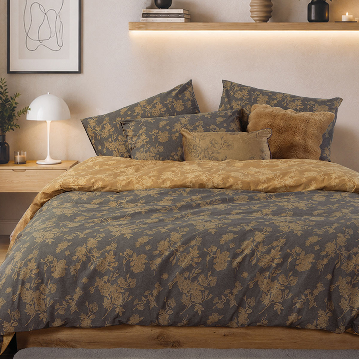 Σεντόνια Υπέρδιπλα (Σετ) Nef-Nef Homeware Dream Brown
