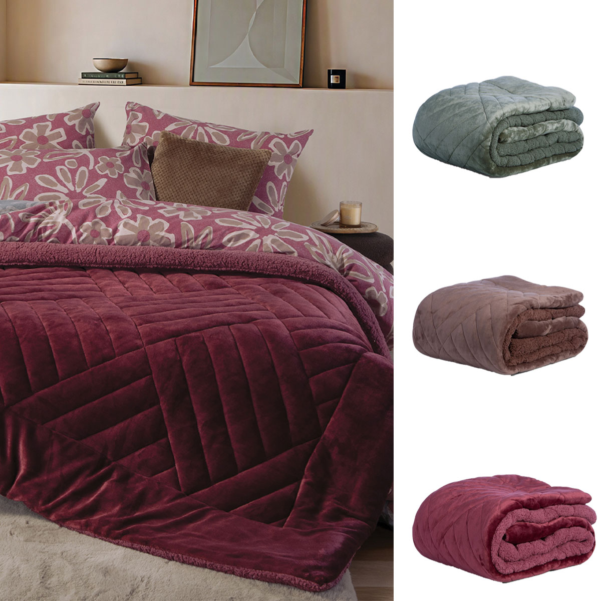 Κουβερτοπάπλωμα Υπέρδιπλο (240x220) Nef-Nef Homeware Alice