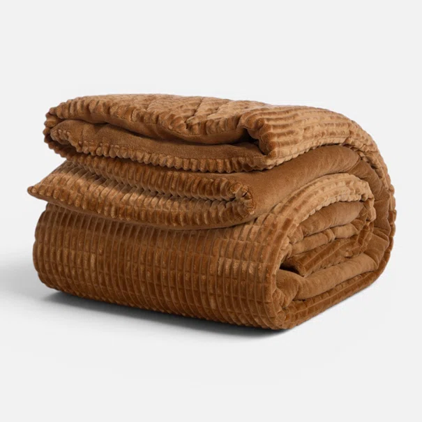 Κουβερτοπάπλωμα Υπέρδιπλο (240x220) Nef-Nef Homeware Elaisa Camel