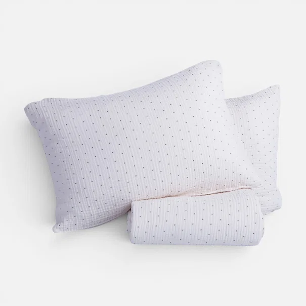Παπλωματοθήκη Μονή (Σετ 160x230) Nef-Nef Homeware Dots Ecru
