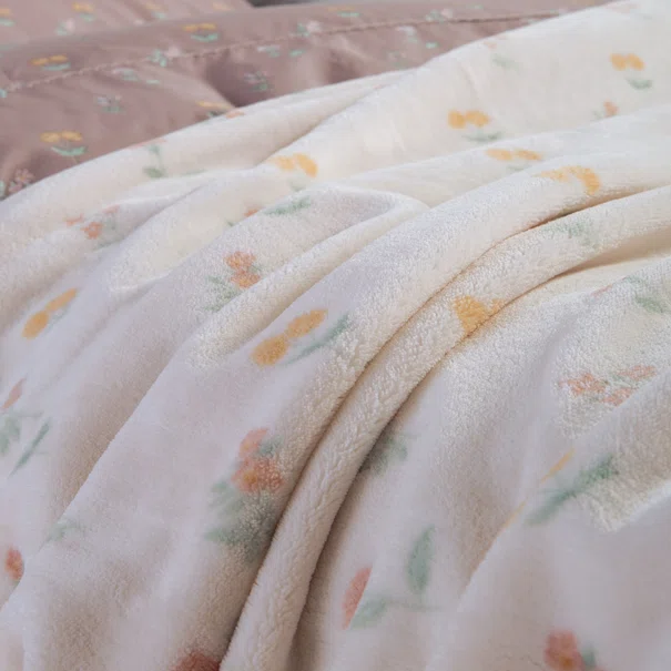 Κουβέρτα Fleece Υπέρδιπλη (240x220) Nef-Nef Homeware Violan Ecru