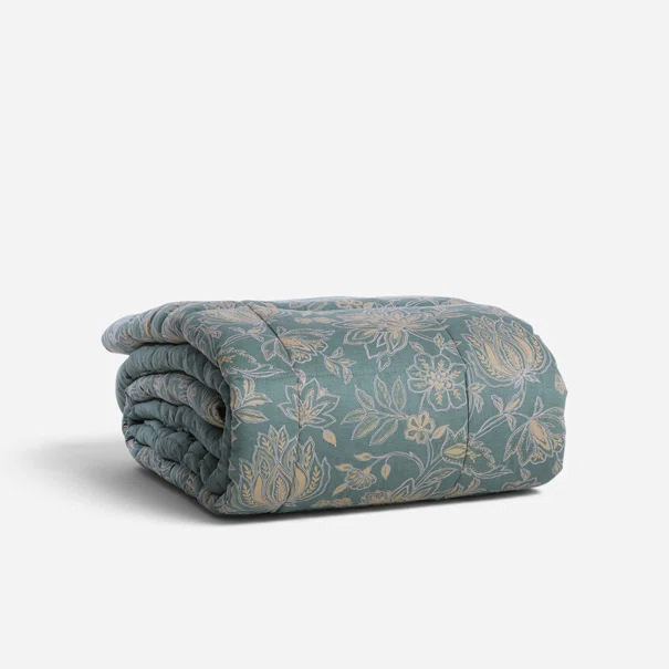 Πάπλωμα Υπέρδιπλο (240x230) Nef-Nef Homeware Elinda Green
