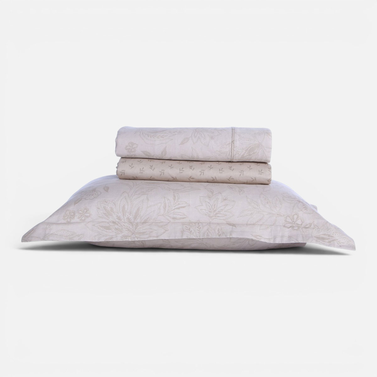 Σεντόνια King Size (Σετ) Nef-Nef Homeware Elinda Ecru