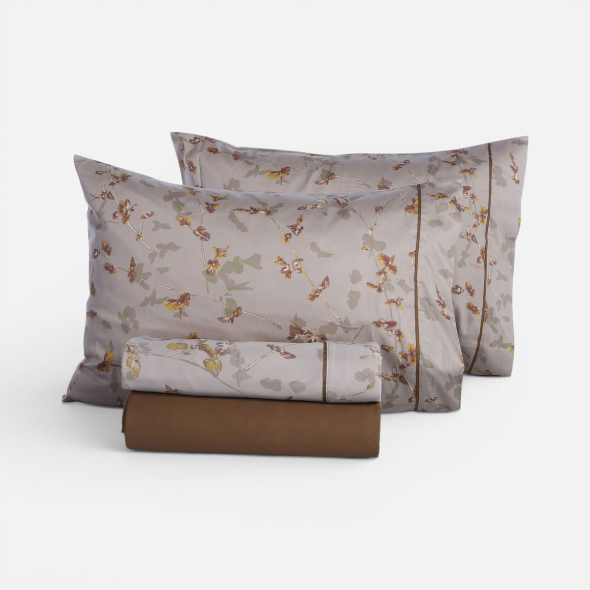 Σεντόνια King Size (Σετ) Nef-Nef Homeware Miran Beige
