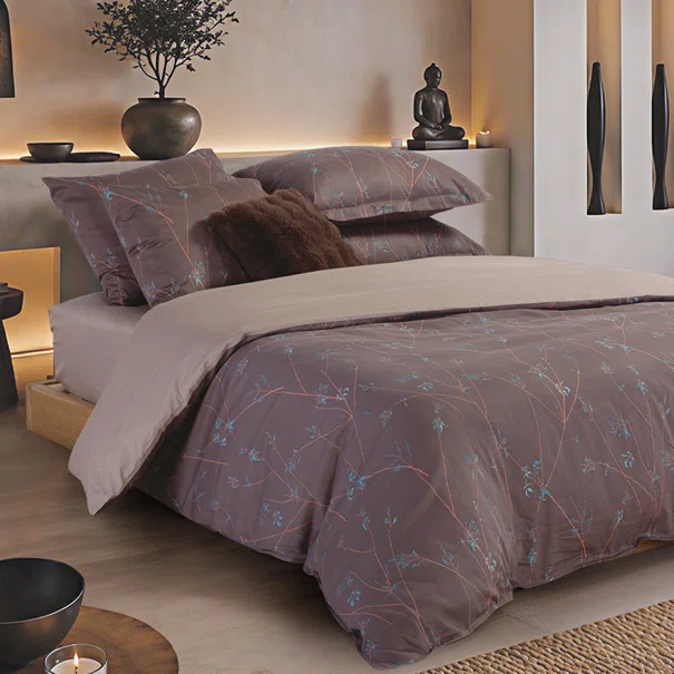Σεντόνια Υπέρδιπλα (Σετ) Nef-Nef Homeware Desirous Deep Taupe