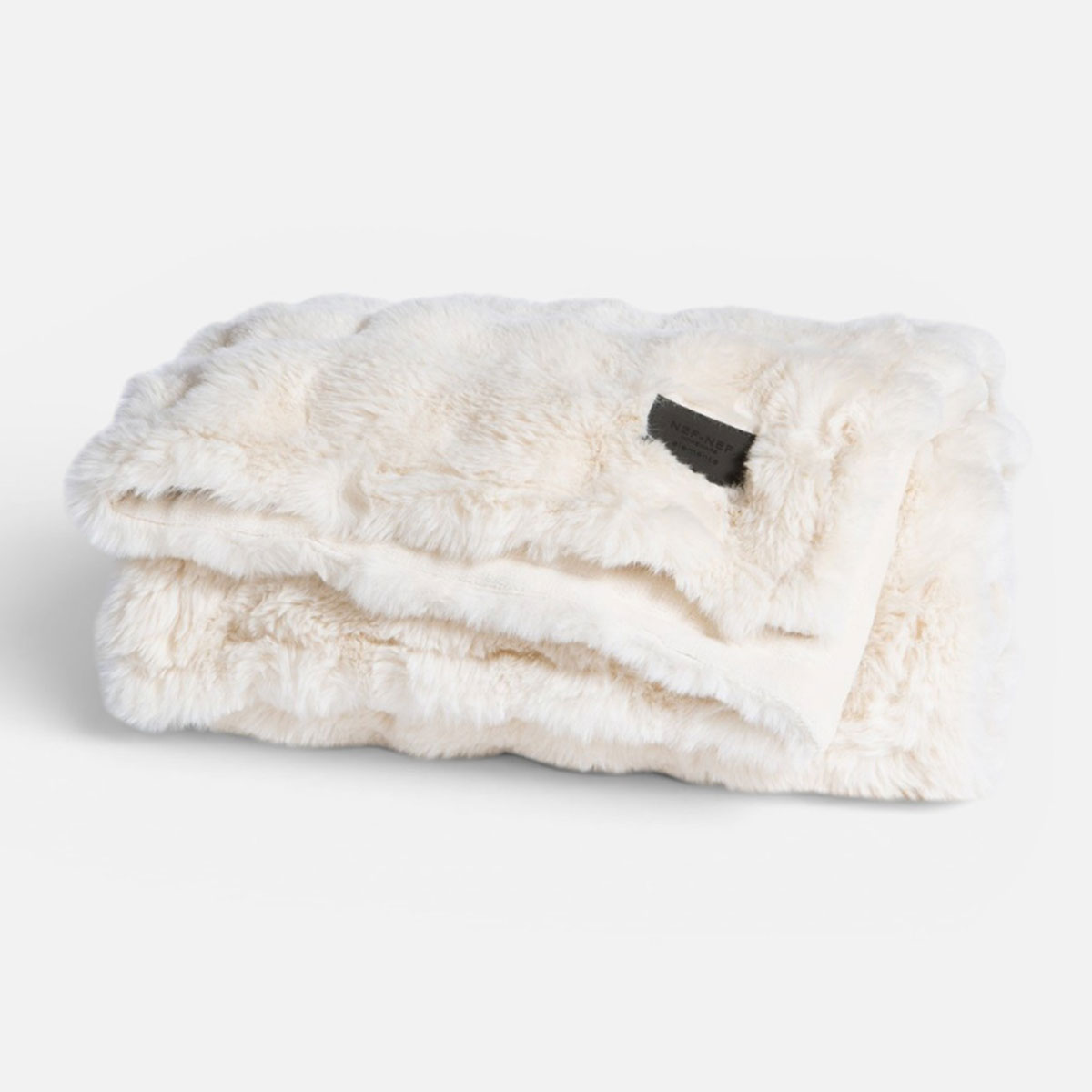 Γούνινη Κουβέρτα Καναπέ (130x180) Nef-Nef Homeware Reality Ecru