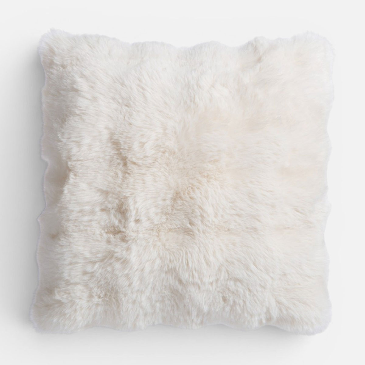 Διακοσμητικό Μαξιλάρι Γούνινο (45x45) Nef-Nef Homeware Reality Ecru