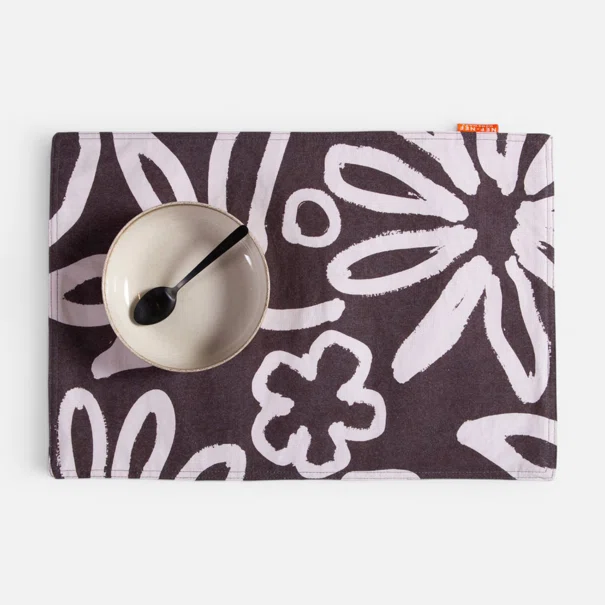 Σουπλά 2 Όψεων (33x48) Nef-Nef Homeware Trust Ecru/Black