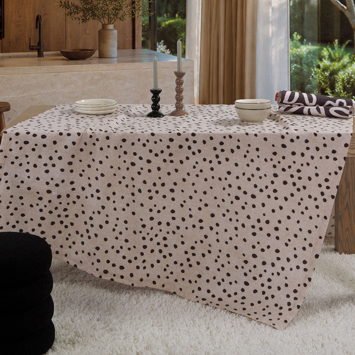 Τραπεζομάντηλο (140x180) Nef-Nef Homeware Trust Beige