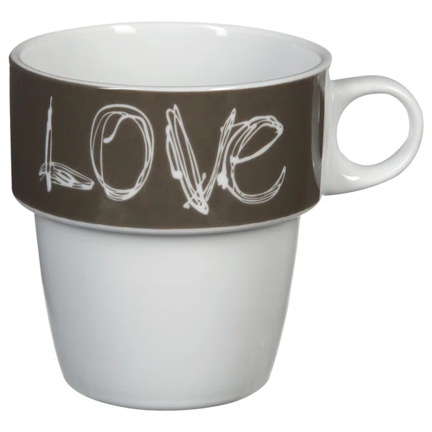 Κούπες 260ml Με Στάντ (Σετ 6τμχ) S-D Love 118677