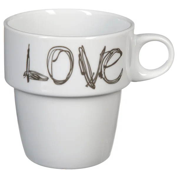 Κούπες 260ml Με Στάντ (Σετ 6τμχ) S-D Love 118677