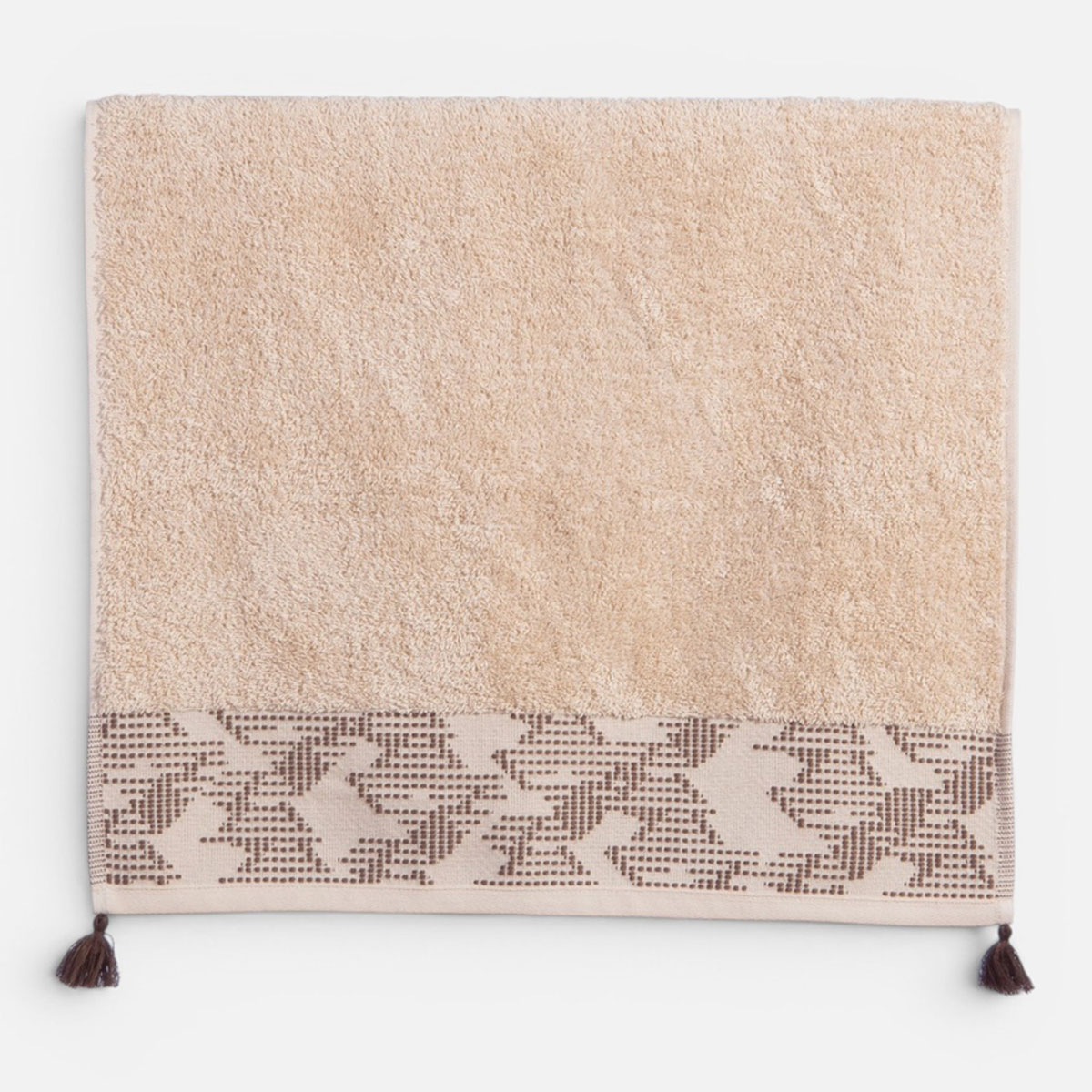 Πετσέτα Χεριών (30x50) Nef-Nef Homeware Zeyn Beige 500gsm