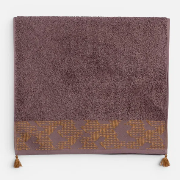 Πετσέτα Χεριών (30x50) Nef-Nef Homeware Zeyn Brown 500gsm