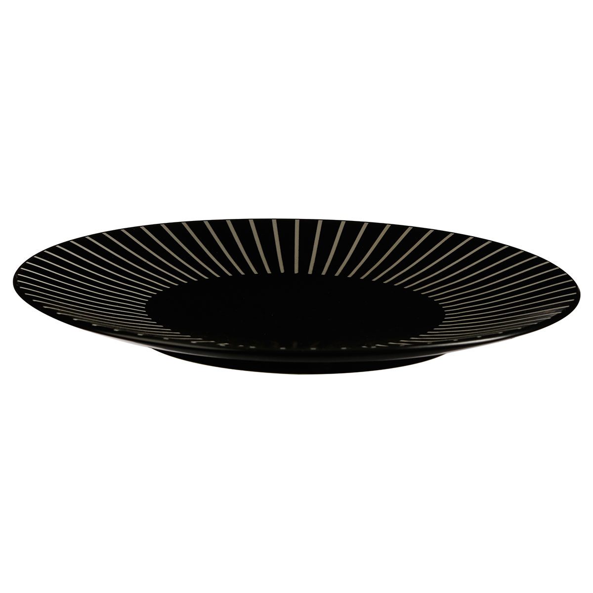 Πιάτο Φαγητού Ρηχό (Φ27) S-D Black Sun 140696