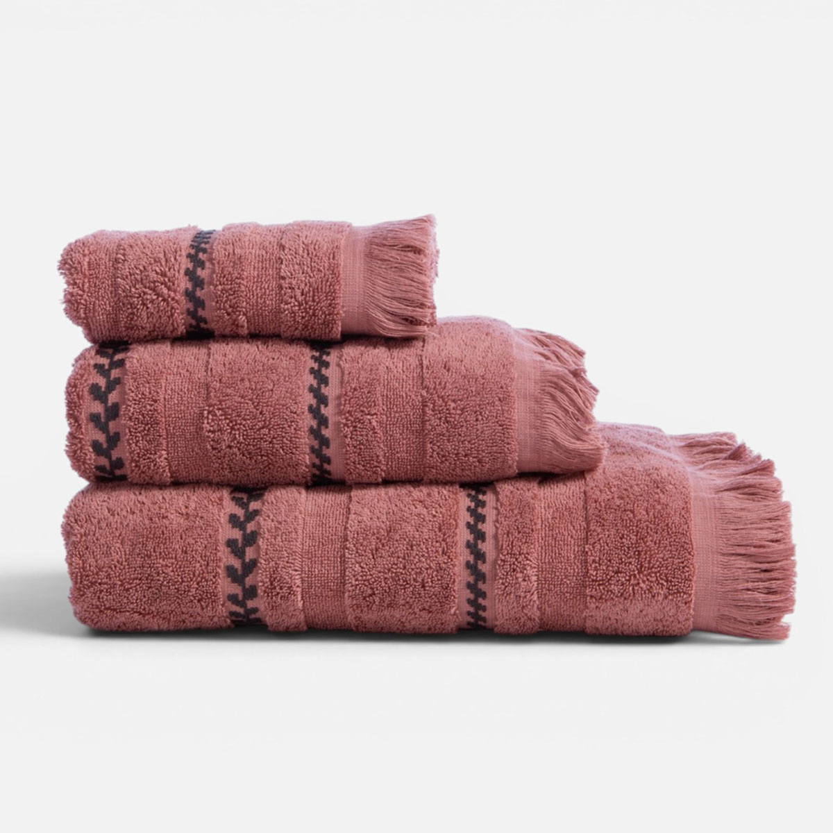 Πετσέτα Προσώπου (50x90) Nef-Nef Homeware Volter Rose 550gsm