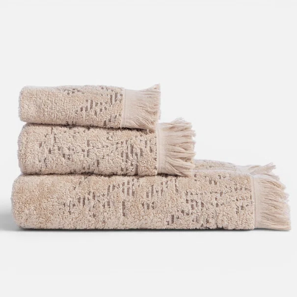 Πετσέτα Σώματος (70x140) Nef-Nef Homeware Saron Beige 550gsm