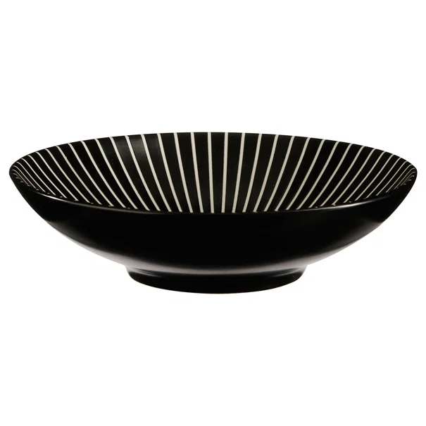 Πιάτο Φαγητού Βαθύ (Φ19) S-D Black Sun 140697