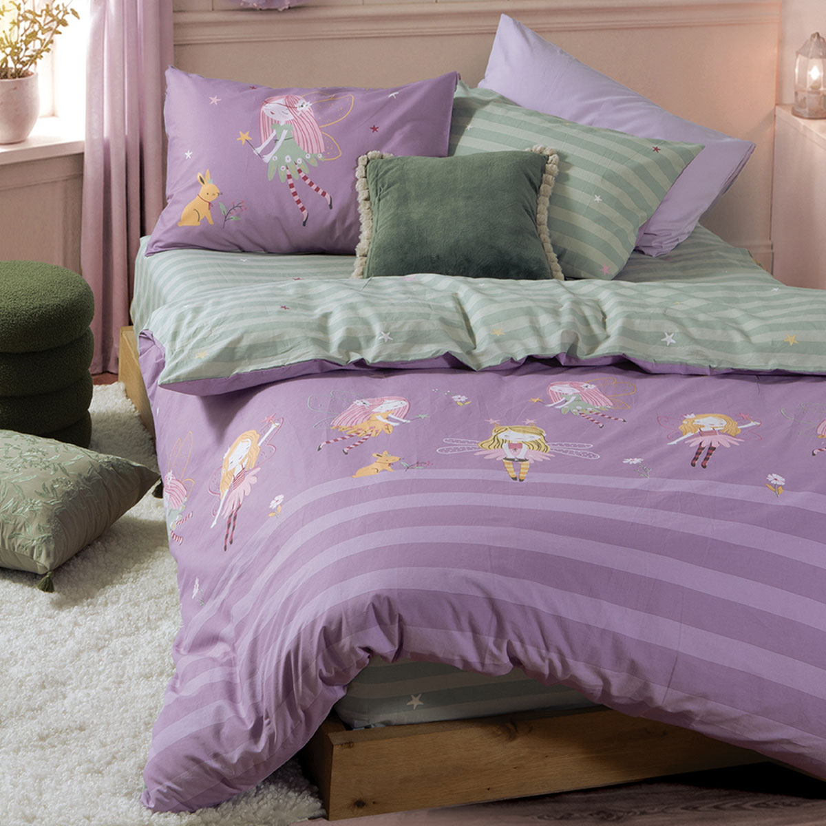 Σεντόνια Μονά (Σετ) Nef-Nef Homeware Junior Fairy Tale