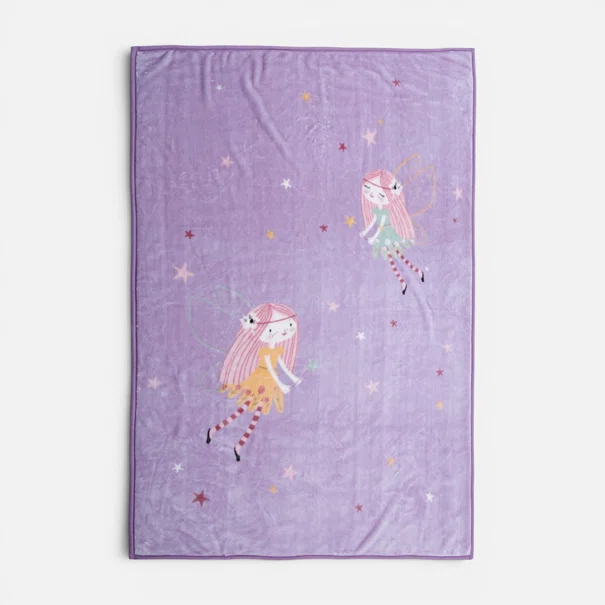 Κουβέρτα Βελουτέ Μονή (160x220) Nef-Nef Homeware Junior Fairy Tale