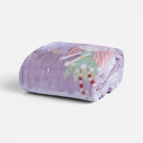Κουβέρτα Βελουτέ Μονή (160x220) Nef-Nef Homeware Junior Fairy Tale