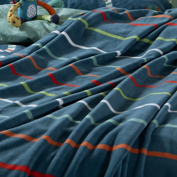 Κουβέρτα Fleece Μονή (160x220) Nef-Nef Homeware Junior Chromatic Petrol