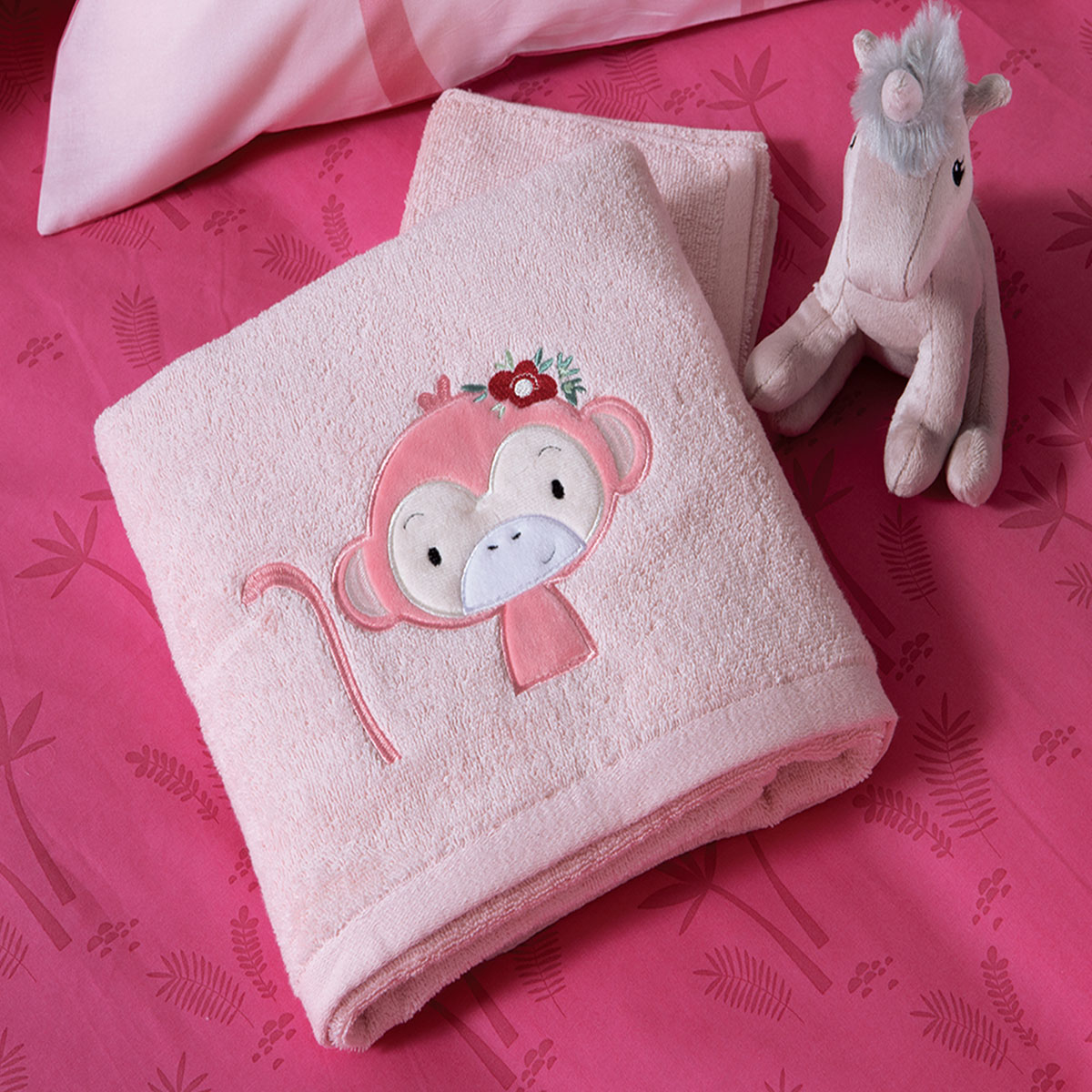 Παιδικές Πετσέτες (Σετ 2τμχ) Nef-Nef Homeware Junior Wild & Sweet 420gsm