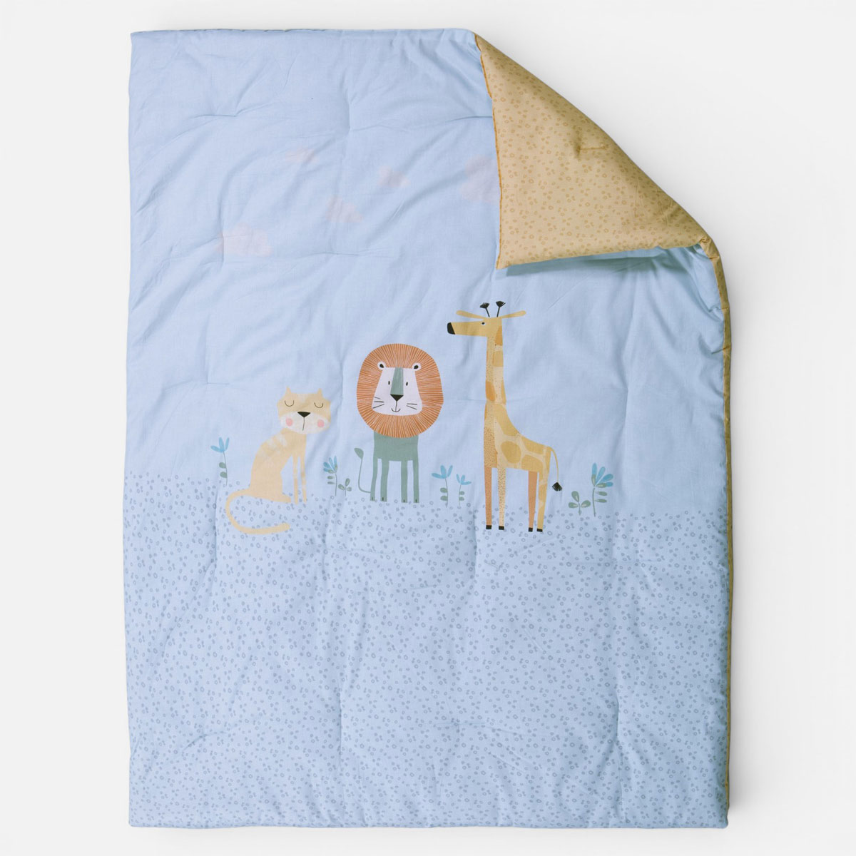 Πάπλωμα Κούνιας (110x140) 2 Όψεων Nef-Nef Homeware Baby Wild Company