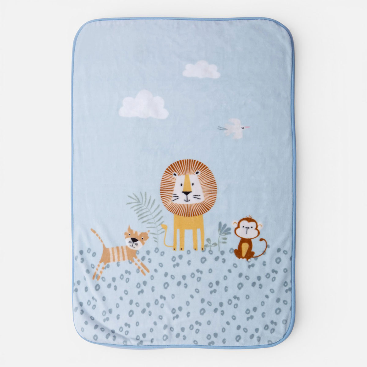Κουβέρτα Βελουτέ Αγκαλιάς (75x100) Nef-Nef Homeware Baby Wild Company