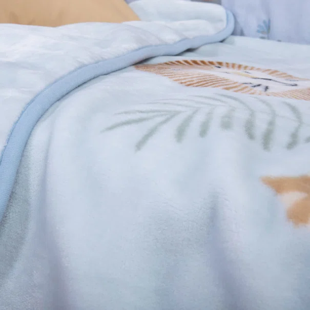 Κουβέρτα Βελουτέ Κούνιας (100x140) Nef-Nef Homeware Baby Wild Company
