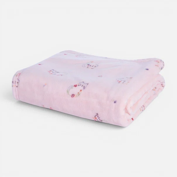 Κουβέρτα Fleece Κούνιας (100x140) Nef-Nef Homeware Baby Cats Are Perfect