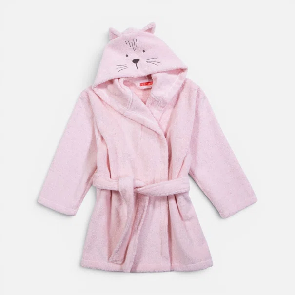 Βρεφικό Μπουρνούζι Nef-Nef Homeware Baby Cats Are Perfect