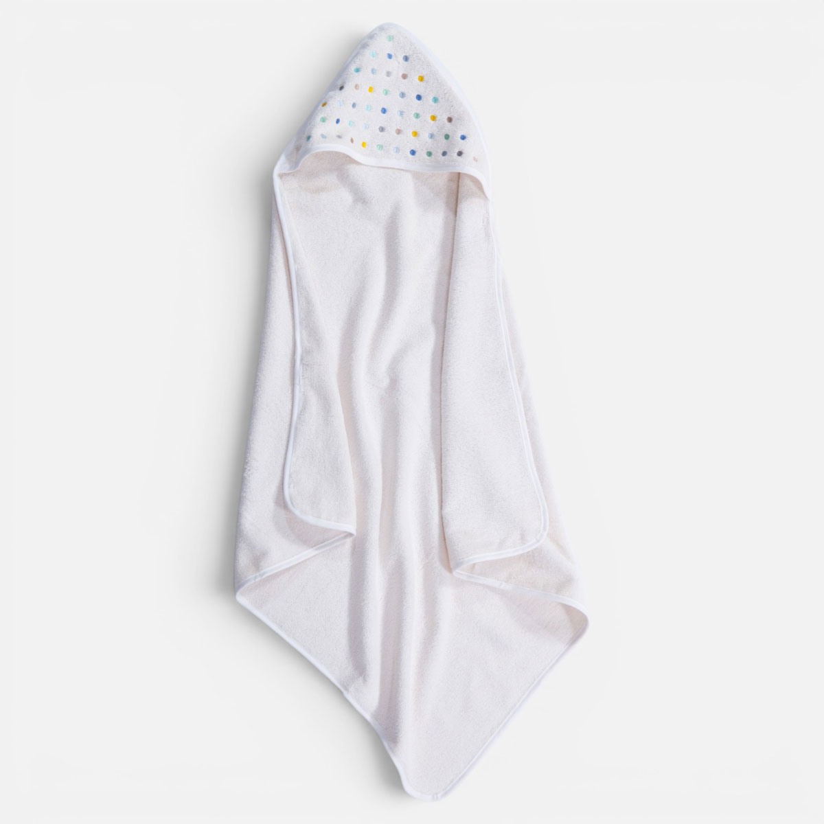 Βρεφική Κάπα (75x75) Nef-Nef Homeware Baby Dots Ecru/Blue