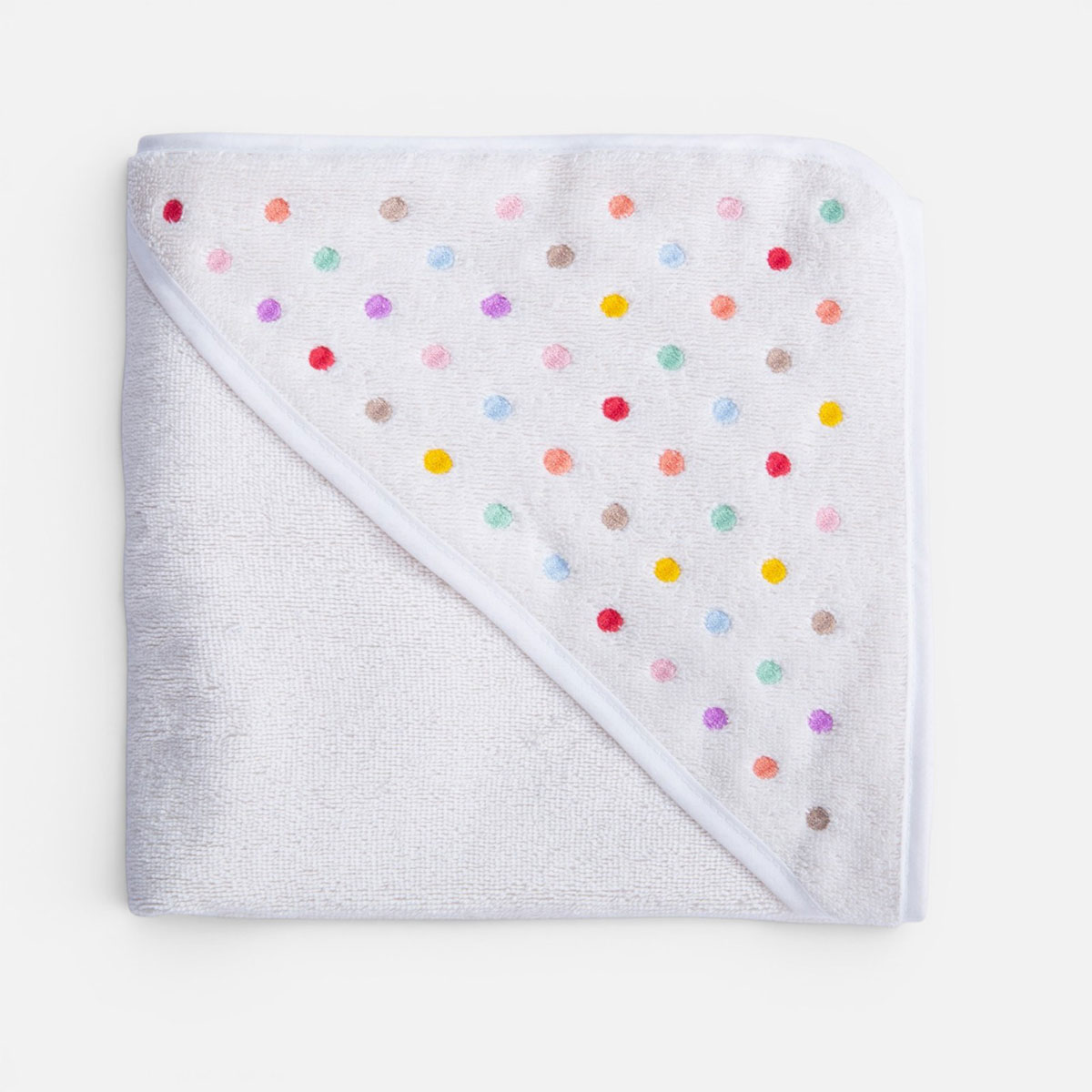 Βρεφική Κάπα (75x75) Nef-Nef Homeware Baby Dots Ecru/Pink