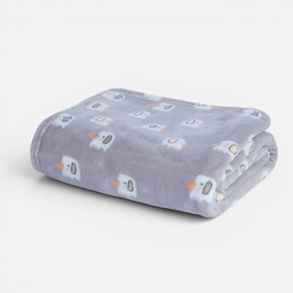Κουβέρτα Fleece Κούνιας (100x140) Nef-Nef Homeware Baby Elephants 26