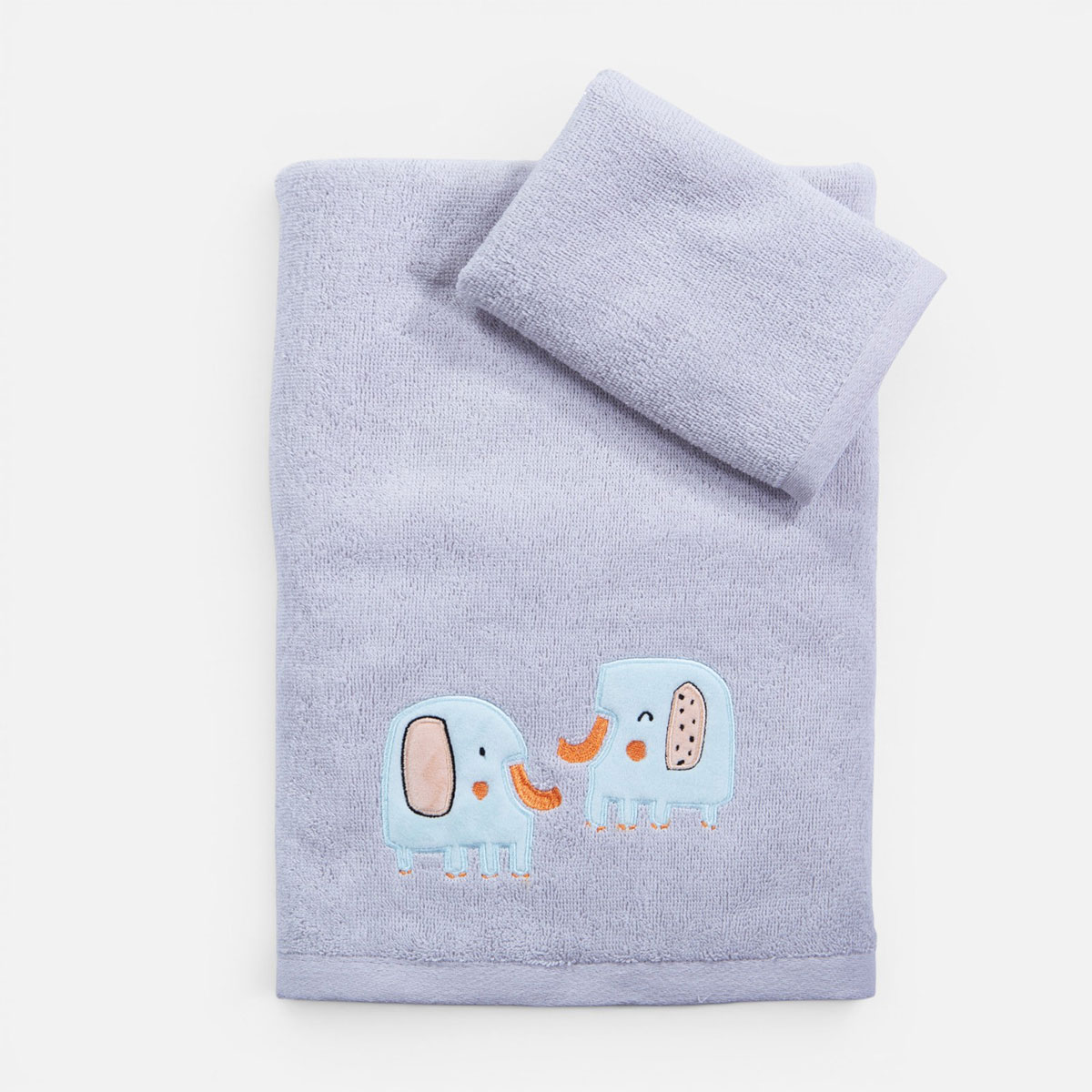 Παιδικές Πετσέτες (Σετ 2τμχ) Nef-Nef Homeware Baby Elephants 26 420gsm