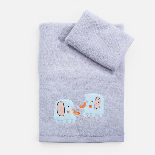Παιδικές Πετσέτες (Σετ 2τμχ) Nef-Nef Homeware Baby Elephants 26 420gsm